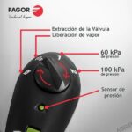 Ev ve Yaşam - Fagor Paslanmaz Çelik Düdüklü Tencere Seti 10 L 2 Parça - Görsel 5