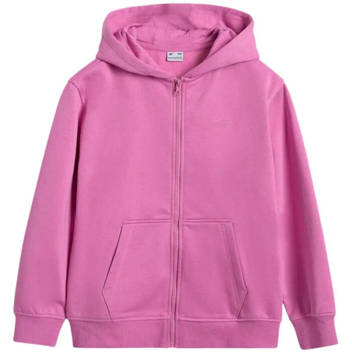 Çocuk - 4F Kız Sweatshirt 4FJWAW25TSWSF1952 54S (Çocuk, Rekreasyon) - Görsel 3