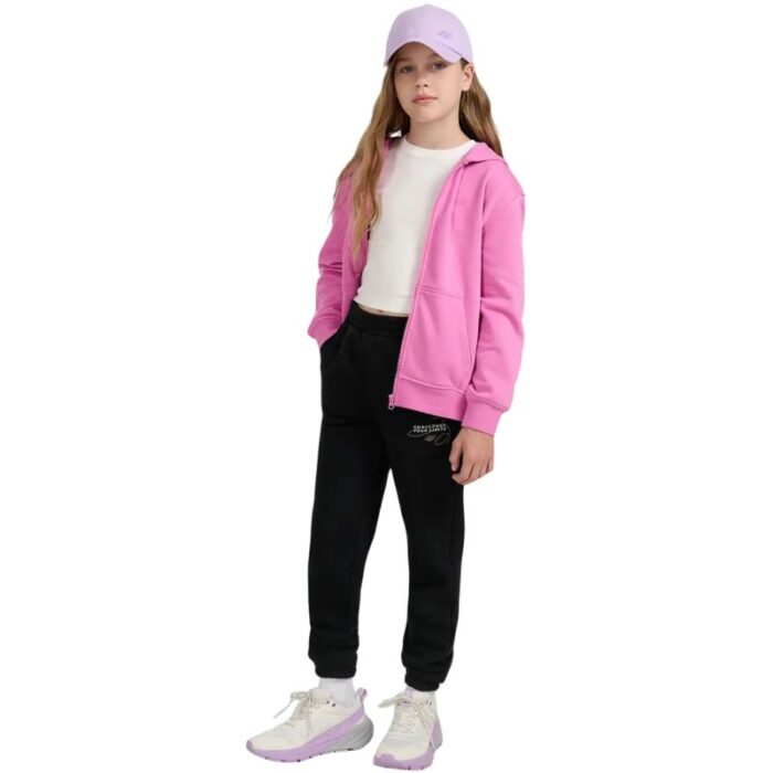 Çocuk - 4F Kız Sweatshirt 4FJWAW25TSWSF1952 54S (Çocuk, Rekreasyon) - Görsel 7