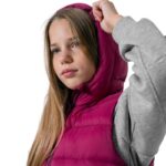 Çocuk - 4F Kızlar için Yelek HJZ22 JKUDP002 53S (Çocuk, TurizmDış Mekan) - Görsel 8