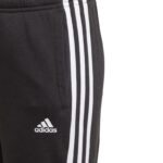 Kadın - Adidas 3 Şeritli Fransız Terry Kız Pantolonu GN4054 (Çocuk, Antrenman) - Görsel 7