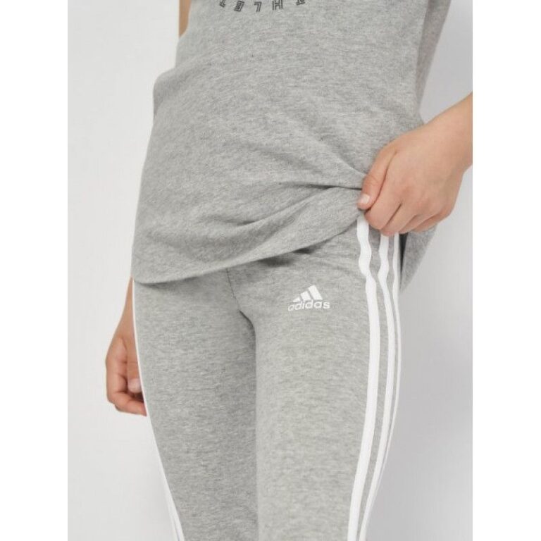 Kadın - adidas 3 Şerit LEG Jr HC0092 Tayt (Çocuk, Antrenman) - Görsel 2