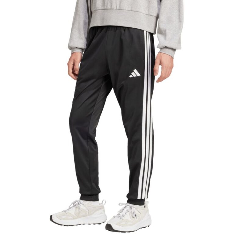 Erkek - adidas 3-Şerit Triko Regular Tapered Pantolon Erkek JI8809 (Erkek, Yaşam Tarzı) - Görsel 2