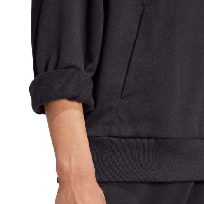 Erkek - Adidas Tüm Mevsim Fleece Erkek Sweatshirt IX1253 (Erkek, Yaşam Tarzı) - Görsel 6