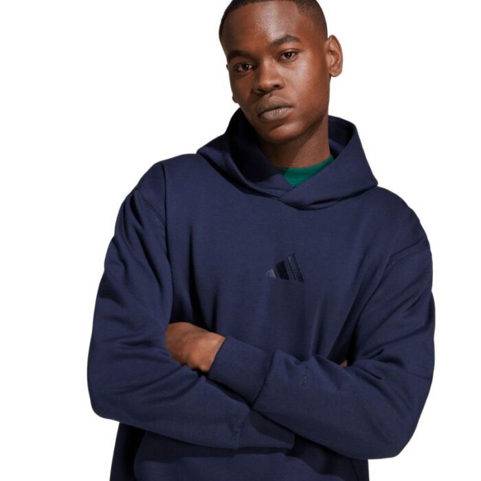 Erkek - Adidas Tüm Mevsim Fleece Erkek Sweatshirt IY4122 (Erkek, Yaşam Tarzı) - Görsel 6