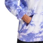 Erkek - Adidas Tüm Mevsim Fleece Yıkanmış Kapüşonlu Sweatshirt (M) IY6591 (Erkek, Yaşam Tarzı) - Görsel 5