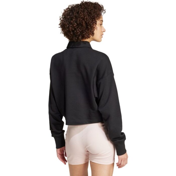 Kadın - Adidas Fransız Terry Polo Sweatshirt Kadın IX3806 (Kadın, Yaşam Tarzı) - Görsel 3