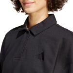 Kadın - Adidas Fransız Terry Polo Sweatshirt Kadın IX3806 (Kadın, Yaşam Tarzı) - Görsel 5