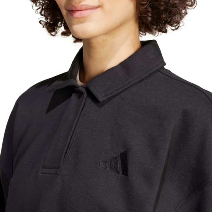 Kadın - Adidas Fransız Terry Polo Sweatshirt Kadın IX3806 (Kadın, Yaşam Tarzı) - Görsel 5