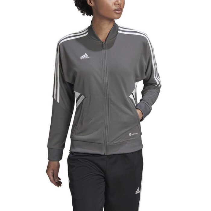 Kadın - adidas Condivo 22 Kadın Takım Ceket Full Zip HD2280 (Kadın, Antrenman) - Görsel 5