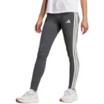 Kadın - adidas Essentials 3-Şerit Pamuklu Kadın Tayt JZ3299 (Kadın, Yaşam Tarzı) - Görsel 2