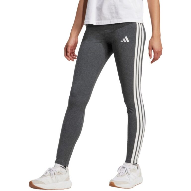 Kadın - adidas Essentials 3-Şerit Pamuklu Kadın Tayt JZ3299 (Kadın, Yaşam Tarzı) - Görsel 2
