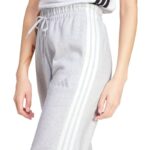 Kadın - adidas Essentials 3-Şeritli Yumuşak Fit Pantolon IN6178 (Kadın, Yaşam Tarzı) - Görsel 4