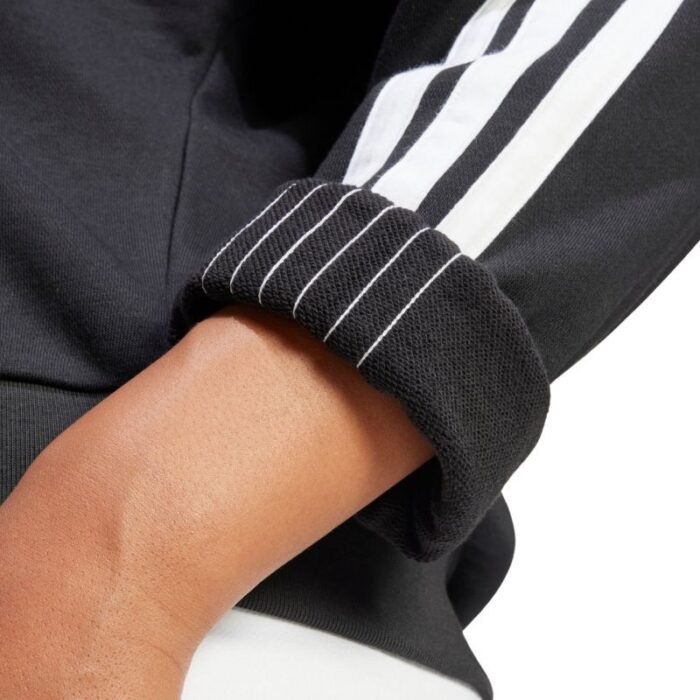 Kadın - adidas Essentials 3-Şeritli Fransız Terry Sweatshirt W JE0016 (Kadın, Antrenman) - Görsel 5