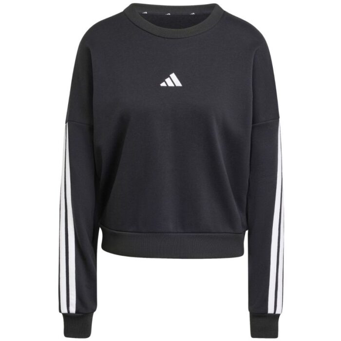 Kadın - adidas Essentials 3-Şeritli Fransız Terry Sweatshirt W JE0016 (Kadın, Antrenman) - Görsel 7
