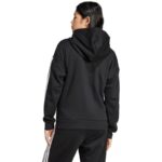 Kadın - adidas Essentials 3 Şeritli Tam Fermuarlı Kapüşonlu Kadın Hoodie (Kadın, Antrenman) - Görsel 4