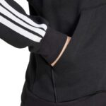 Kadın - adidas Essentials 3 Şeritli Tam Fermuarlı Kapüşonlu Kadın Hoodie (Kadın, Antrenman) - Görsel 7