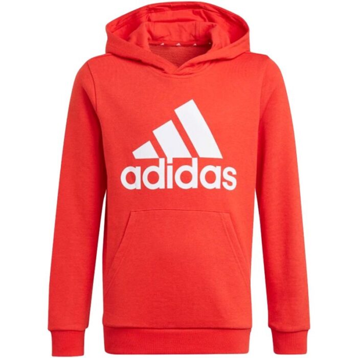 Çocuk - Adidas Essentials Büyük Logo Kapüşonlu Sweatshirt Çocuklar için (Çocuk, TurizmDış Mekan) - Görsel 4