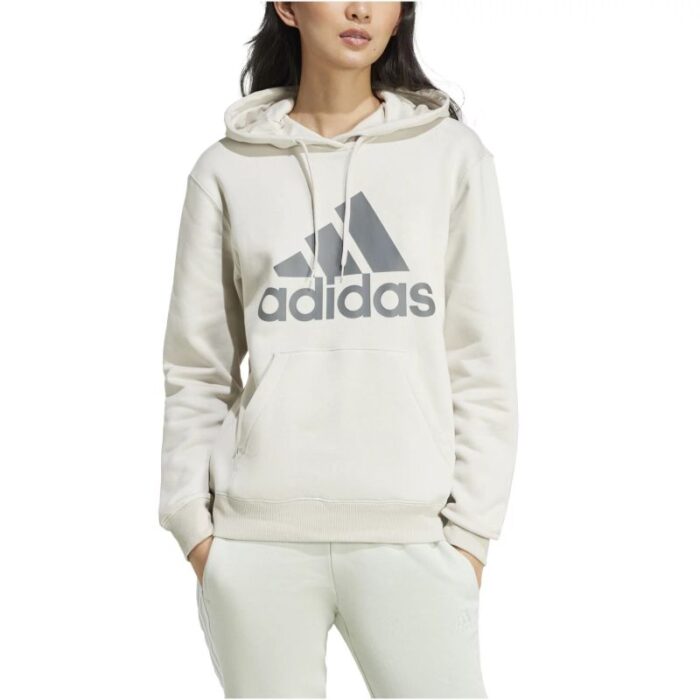 Kadın - adidas Essentials Büyük Logo Kapüşonlu Üst W IY6708 (Kadın, Antrenman) - Görsel 2