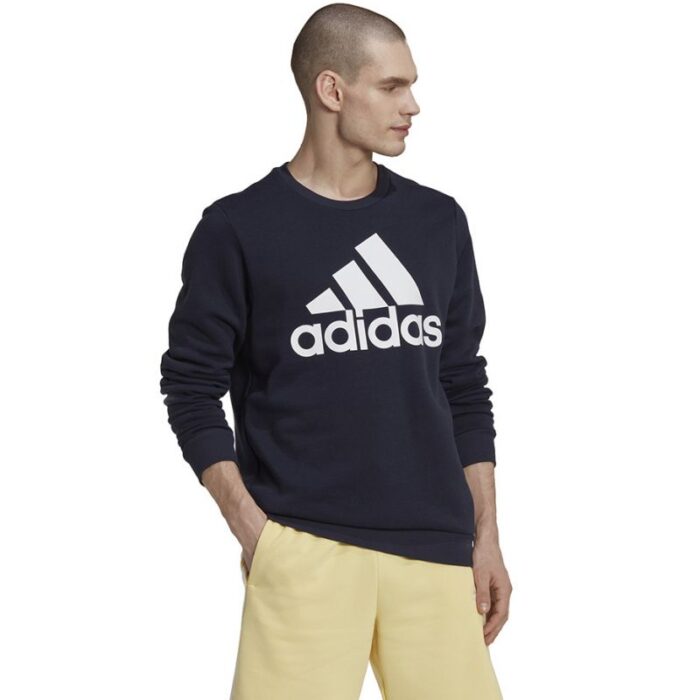 Erkek - adidas Essentials Büyük Logo M sweatshirt HL2298 (Erkek, TurizmDış Mekan) - Görsel 3