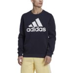 Erkek - adidas Essentials Büyük Logo M sweatshirt HL2298 (Erkek, TurizmDış Mekan) - Görsel 4