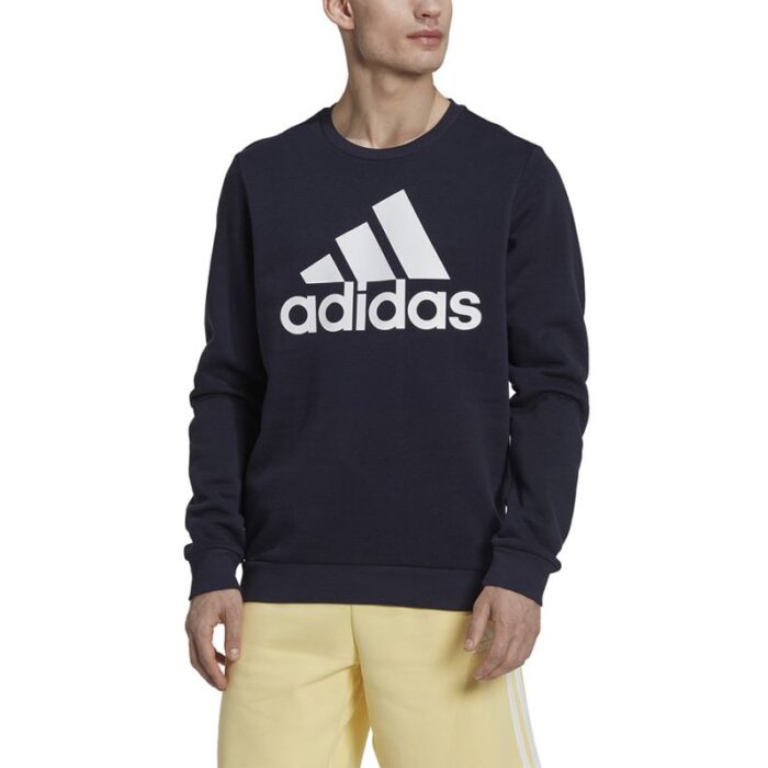 Erkek - adidas Essentials Büyük Logo M sweatshirt HL2298 (Erkek, TurizmDış Mekan) - Görsel 4