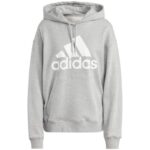 Kadın - adidas Essentials Büyük Logo Oversize Fransız Terry Kapşonlu Sweatshirt Kadın IC9865 (Kadın, Rekreasyon) - ...