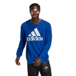 Erkek - adidas Essentials Büyük Logo Sweatshirt M HE1840 (Erkek, Yaşam Tarzı) - Görsel 2