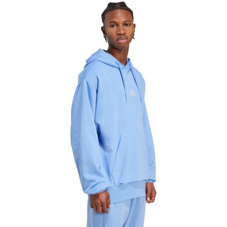 Erkek - adidas Essentials Feelcozy Polar Kapüşonlu Sweatshirt M JX3312 (Erkek, Antrenman) - Görsel 2