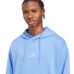 Erkek - adidas Essentials Feelcozy Polar Kapüşonlu Sweatshirt M JX3312 (Erkek, Antrenman) - Görsel 5