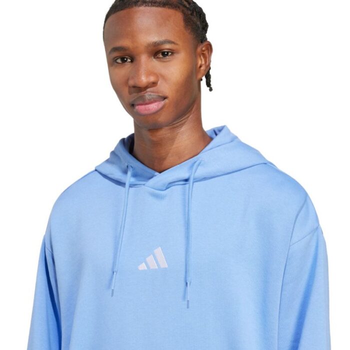 Erkek - adidas Essentials Feelcozy Polar Kapüşonlu Sweatshirt M JX3312 (Erkek, Antrenman) - Görsel 5