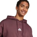 Erkek - adidas Essentials Feelcozy Fleece Erkek Sweatshirt IN6070 (Erkek, Antrenman) - Görsel 5