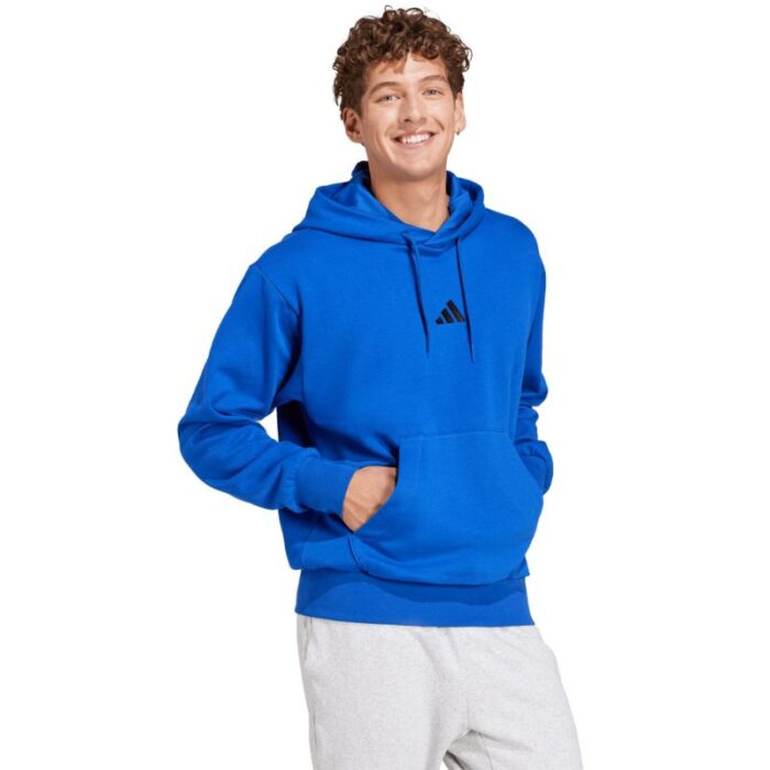 Erkek - adidas Essentials Feelcozy Fleece Erkek Sweatshirt (Erkek, Antrenman) - Görsel 4