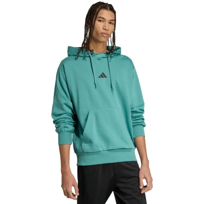 Erkek - adidas Essentials Feelcozy Fleece M KB7650 sweatshirt (Erkek, Antrenman) - Görsel 4