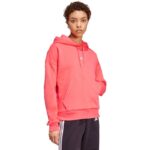 Kadın - adidas Essentials Küçük Logo Rahat Kadın Kapüşonlu Sweatshirt KE4380 (Kadın, Antrenman) - Görsel 4