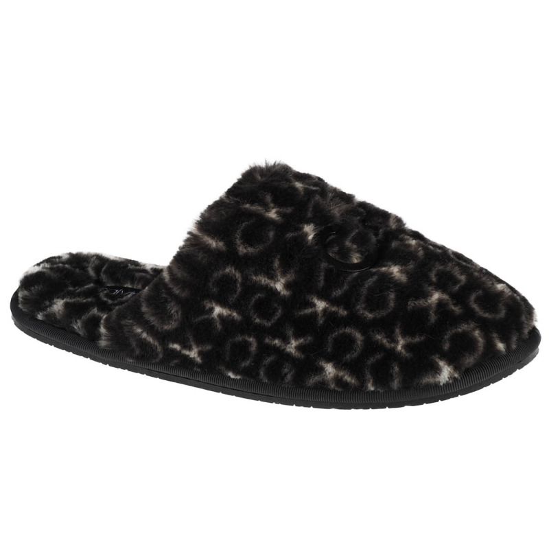 tryoshop-calvin-klein-slipper-mule-fur-mono-w-hw0hw00536-0gk-771627 Calvin Klein Kadın Ev