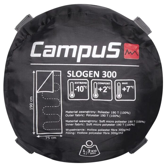 Yüzük - Campus Slogen 300 Sağ Yatak Tulumu CUP701123200 (Erkek, Kadın) - Görsel 4