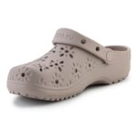 Ayakkabılar - Crocs Klasik Çiçek Desenli Kesik Clog 210927-214 - Görsel 3