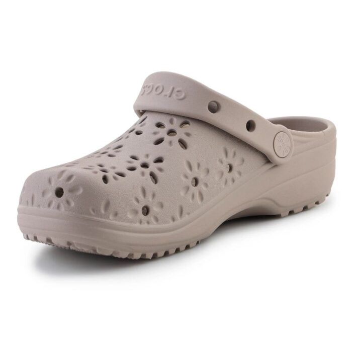 Ayakkabılar - Crocs Klasik Çiçek Desenli Kesik Clog 210927-214 - Görsel 3