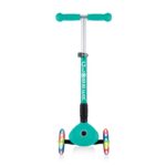 Çocuk - Globber Katlanabilir 3 Tekerlekli Scooter Işıklı Zümrüt Yeşili Jr 437-107 (Çocuk, Paten) - Görsel 7