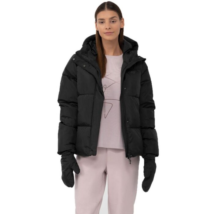 Kadın - 4F Kadın Ceket F234 Derin Siyah 20S (Kadın, TurizmDış Mekan) - Görsel 3