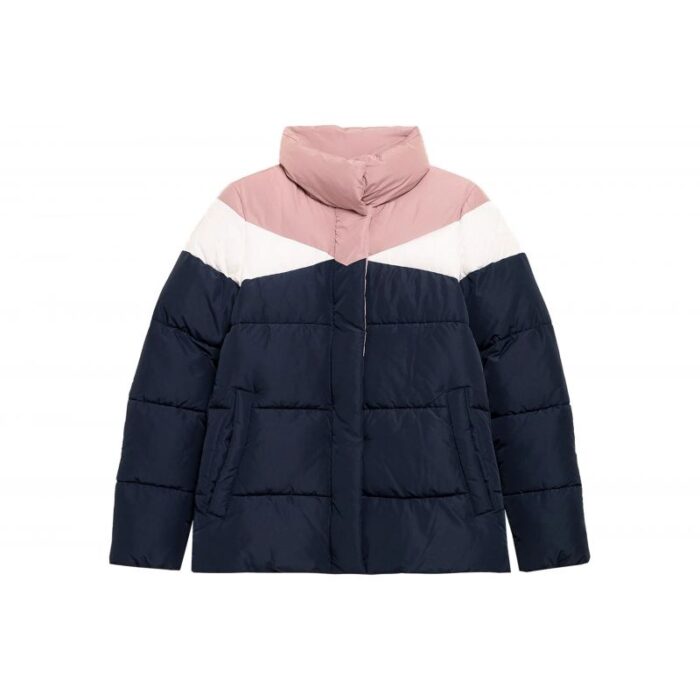 Kadın - 4F Kadın Kaban H4Z21-KUDP007 Koyu Lacivert (Kadın, TurizmDış Mekan) - Görsel 3