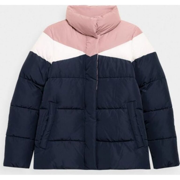 Kadın - 4F Kadın Kaban H4Z21-KUDP007 Koyu Lacivert (Kadın, TurizmDış Mekan) - Ana Görsel