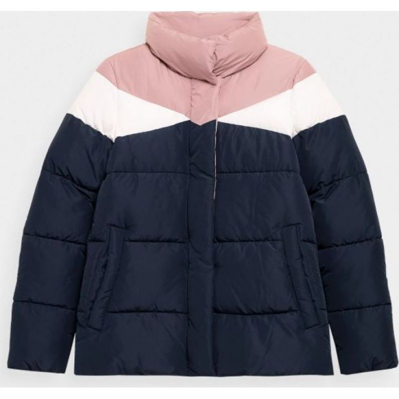 tryoshop-jacket-4f-w-h4z21-kudp007-dark-navy-blue-6-769169 Kadın - 4F Kadın Kaban H4Z21-KUDP007 Koyu Lacivert (Kadın, TurizmDış Mekan) - Ana Görsel