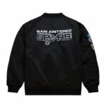 Ceket - Mitchell amp Ness Hafif Saten Bomber San Antonio Spurs M Ceket (Erkek, Yaşam Tarzı) - Görsel 2