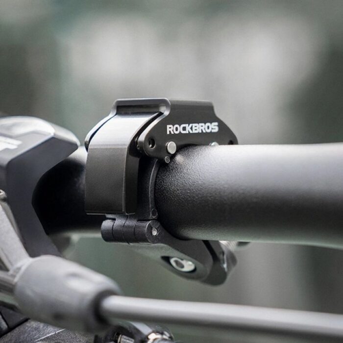 Çocuk - Rockbros 34210006001 C-Şekil Bisiklet Zili - Siyah - Görsel 5