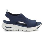 Ayakkabılar - Skechers Arch Fit City Catch W Sandalet 119236-NVY - Görsel 6