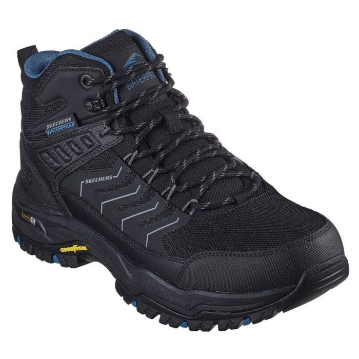 Ayakkabılar - Skechers Arch Fit Dawson Raveno Erkek Ayakkabı 204634-BLK (Erkek, TurizmDış Mekan) - Görsel 5