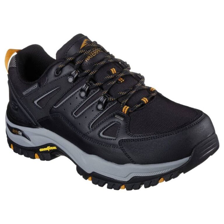 Ayakkabılar - Skechers Arch Fit Ayakkabıları - Dawson - Argosa M 204630SİYAH - Ana Görsel