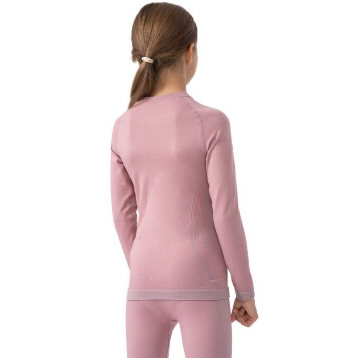 Çocuk - Kız Çocukları için Dikişsiz Termal İç Giyim 4F F109 (Çocuk, Kış Sporları) - Görsel 3